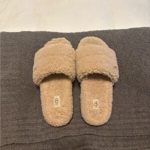 UGG Cozetta Curly Genuine Shearling Slide Slipper